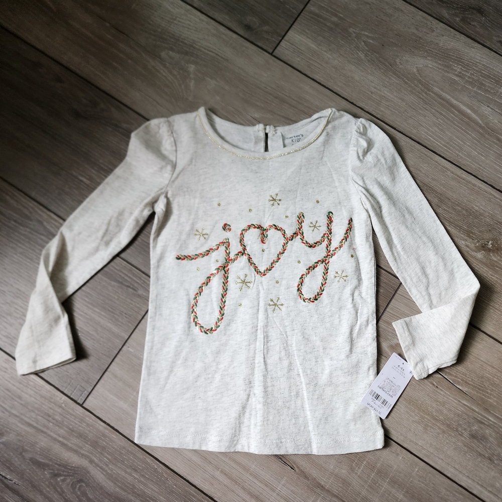 Joy Holiday Top